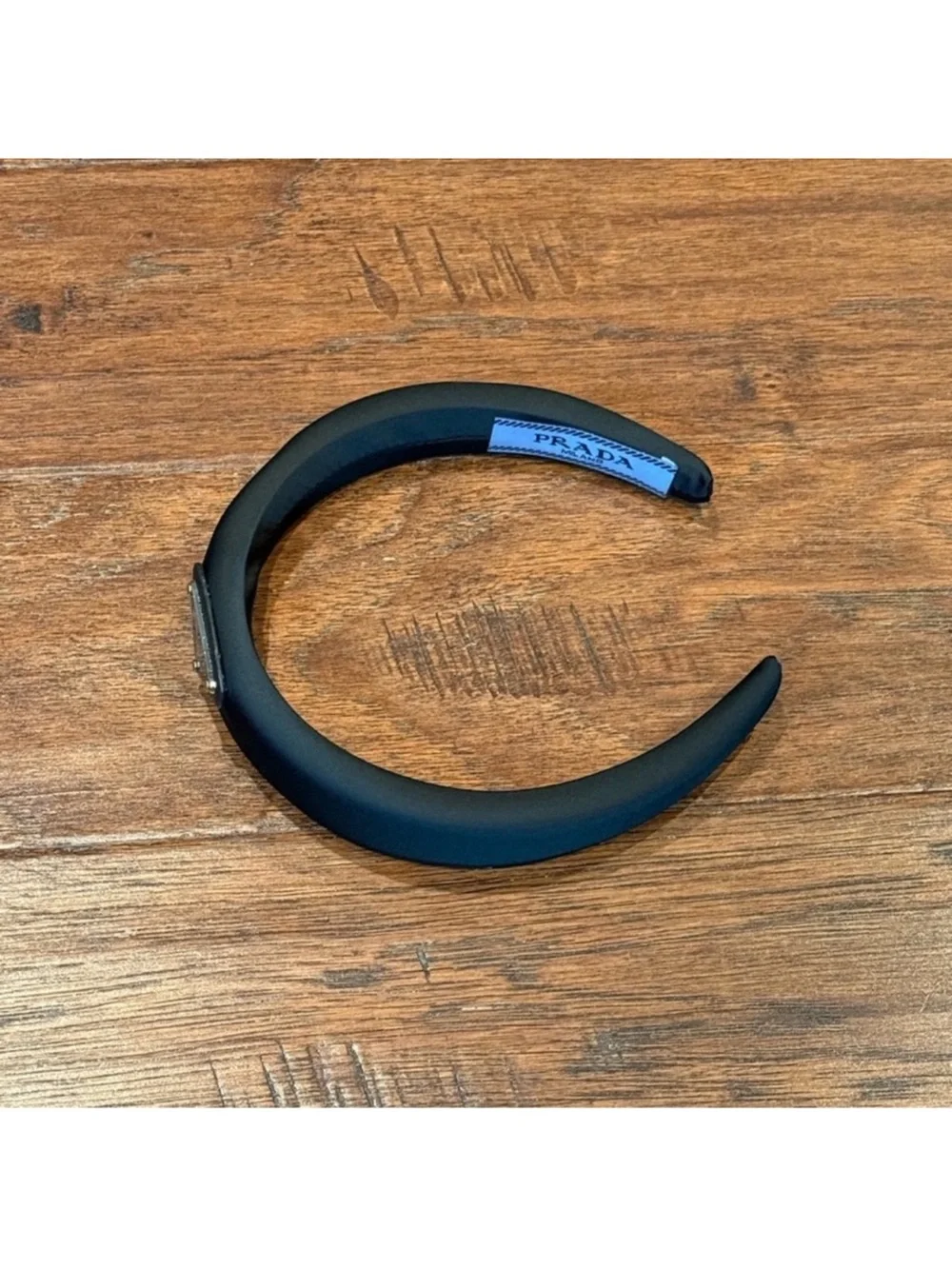 Luxury Black Logo Triangle Headband